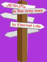 SignpostJesusTheOnlyWay